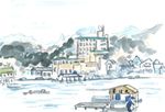 水彩画/鳥羽・今浦
